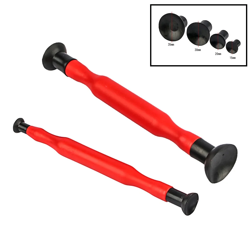 Valve Lapping Rod Plastic Grip With Suction Cup For Auto Motorcycle Cylinder Engine Valves Dust Grinding Tools