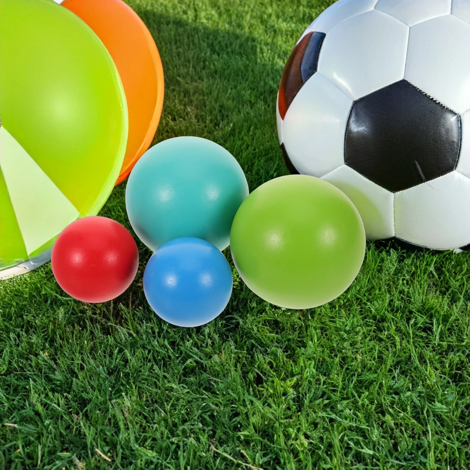 

4pcs Children's Croquet Set Natural Wooden Lawn Game Outdoor Kids Game Durable Garden Toy Family Beach