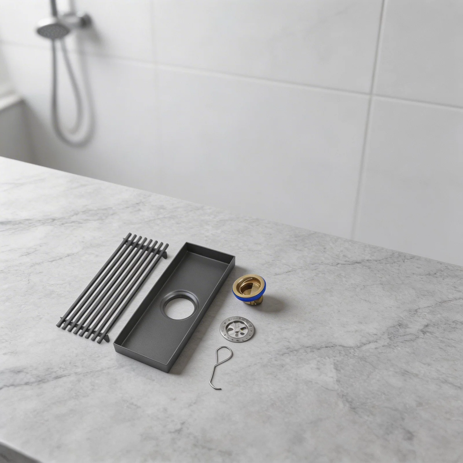 Stainless Steel Floor Drain 304 Material Long Design Efficient Drainage for Bathroom Use Prevents Water Pooling