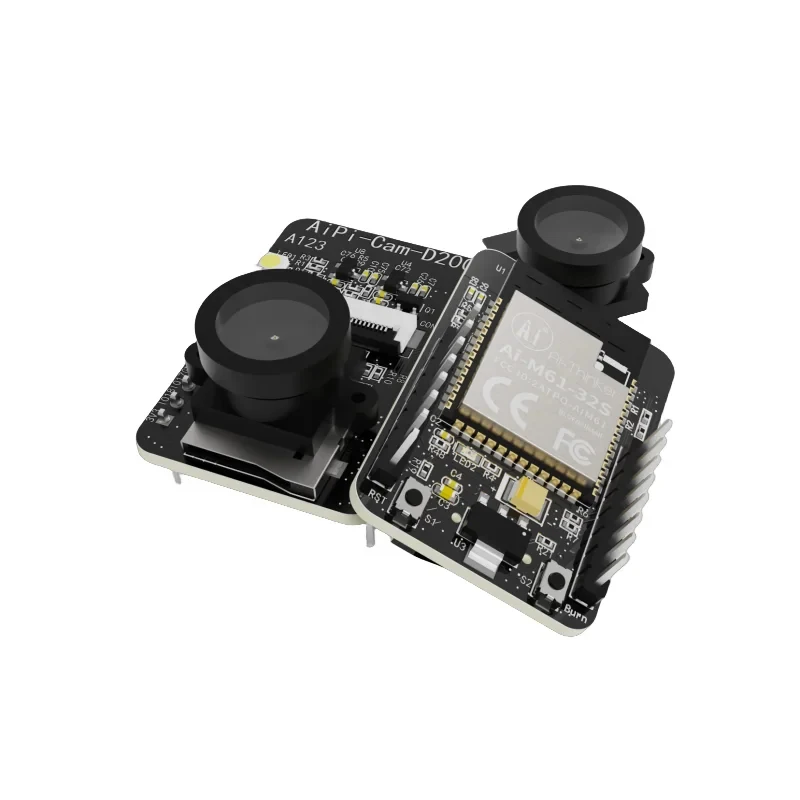 AiPi-Cam-D200 Camera Development Board Ai-M61-32S Module 200W Pixel TF Card Support Wi-Fi6/BLE 5.3 Core Board