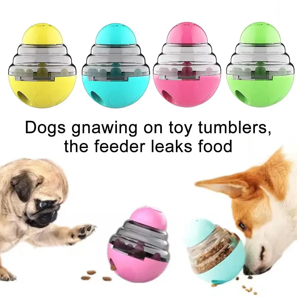 Pet Tumbler Feeder Trains Pets’ Eating Speed And Exercise The Intelligence. And Stomach Time. Protects Slow Feeding Increas U3L1