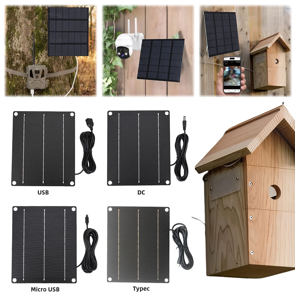 لوحة شمسية صغيرة مقاومة للماء ، وحدة أحادية البلورية ، شاحن للكاميرا ، مضخة مياه ، مروحة صغيرة ، هاتف ذكي ، 6 وات