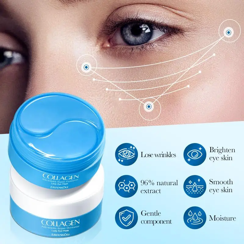 

1/2PCS FAYANKOU Eye Mask-boxed Anti-Wrinkle Repair Moisturizing Lady Eye Mask Cream Sets Anti-dark & Anti-aging Circles Patches