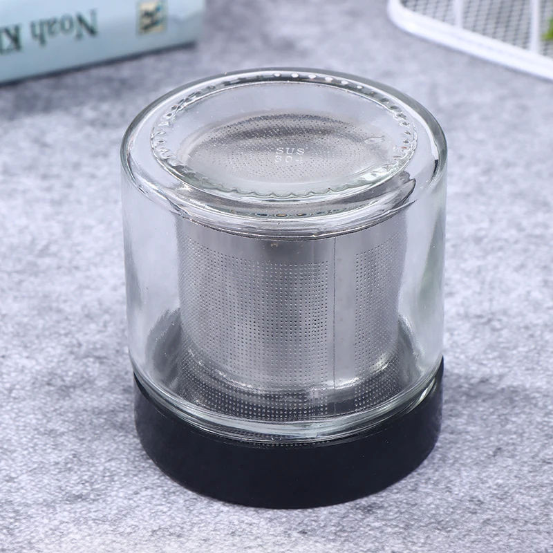 Hot Sale Jewelry Cleaning Jar Washing Cup Glass Cleaning Pot With Dustproof Lid For Watchmaker For Beads Necklace Rings