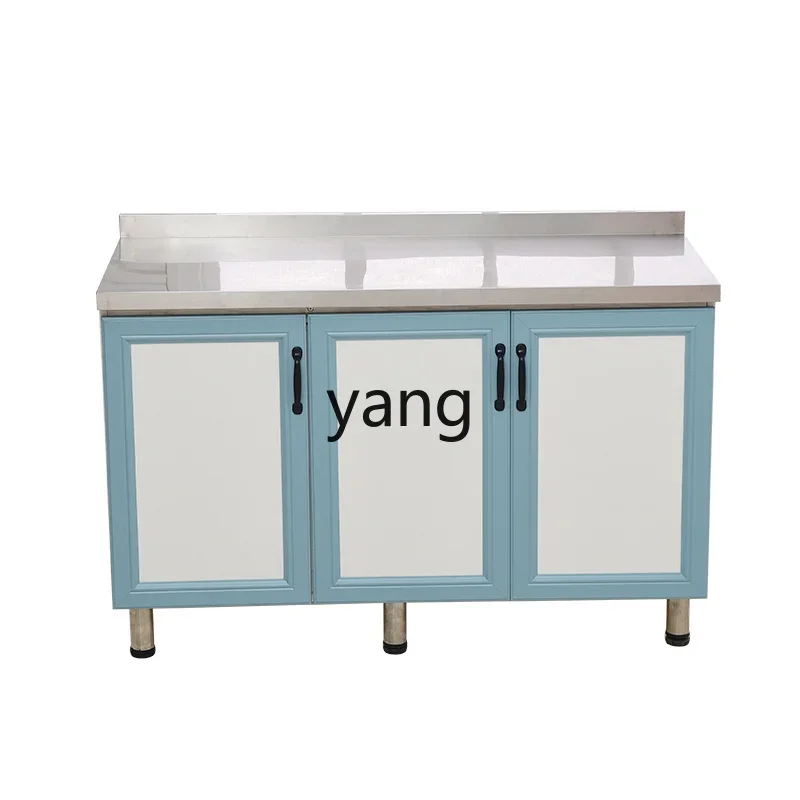 LH  integrated countertop stainless steel kitchen cabinet stove cabinet integrated household