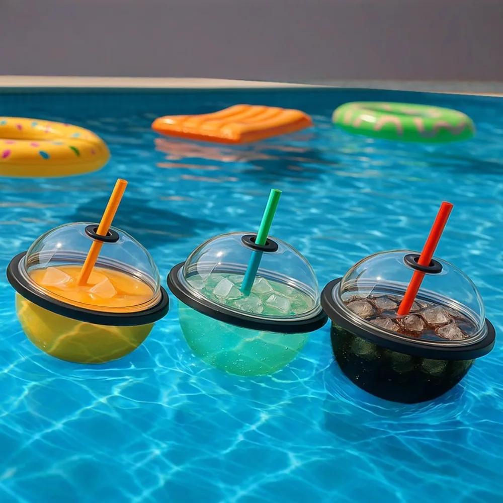 

Water Chiller 25cm Diameter Sphere Ice Mold Reusable Fast Freezing Round Ice Block Mold Easy Release BPA-Free Giant Ice Mold Spa