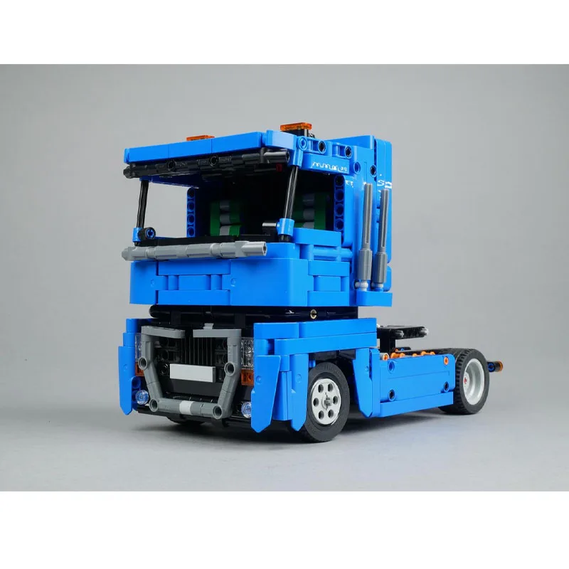 MOC- 168835   Model klocków konstrukcyjnych do transportu ładunku 1005 Części: Model klocków urodzinowych dla dzieci o wysokim stopniu trudności dla dorosłych