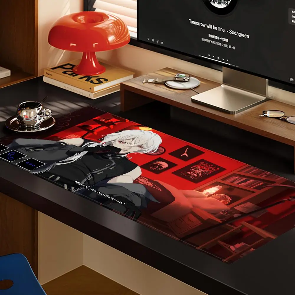A D-Date with Death Game Mouse Pad XXL Computer Accessories Large Keyboard Laptop Table Pad The New Product Gamer Gaming