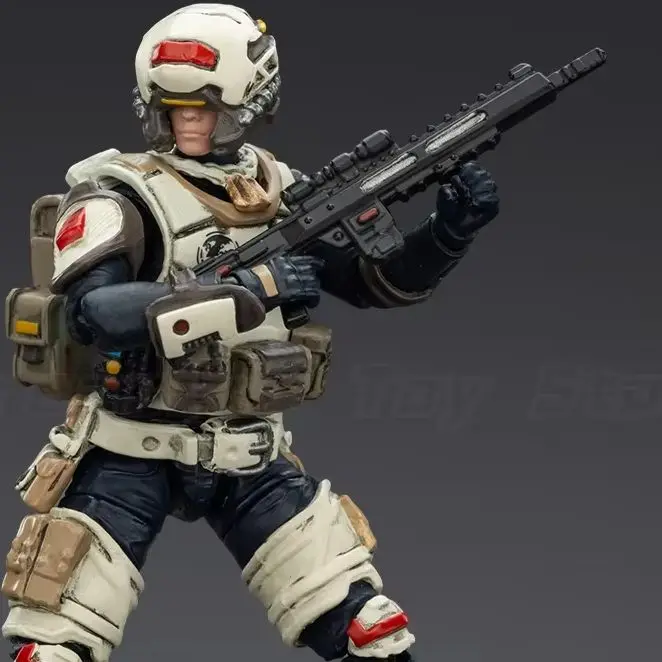 【En stock】 JOYTOY Dark Source UNSC Medic Levi 1/25 Collection de figurines d'action