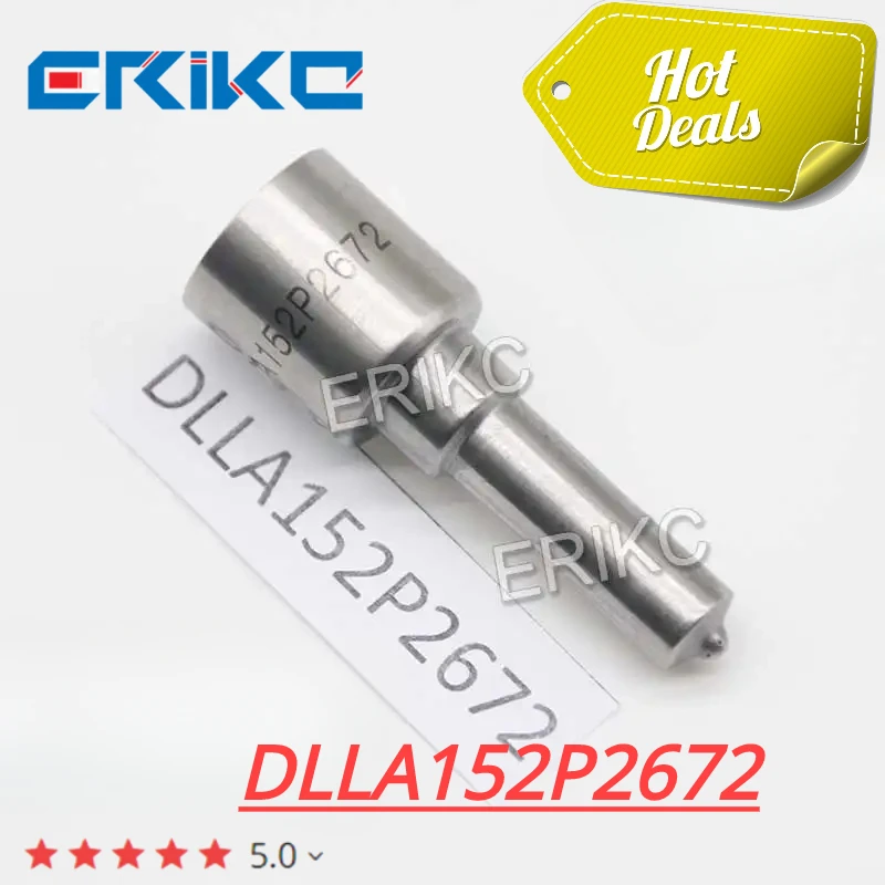 

DLLA152P2672 Common Rail Injection Tips DLLA 152P 2672 Fuel Injector Sprayer Nozzle 0433172672 for Bosch 0445110005