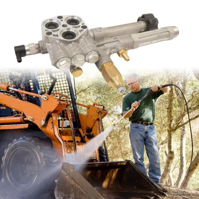 A2BE Easy Installation Pump Head Assembly For High Pressure Washer Equipment AR42940 view 2