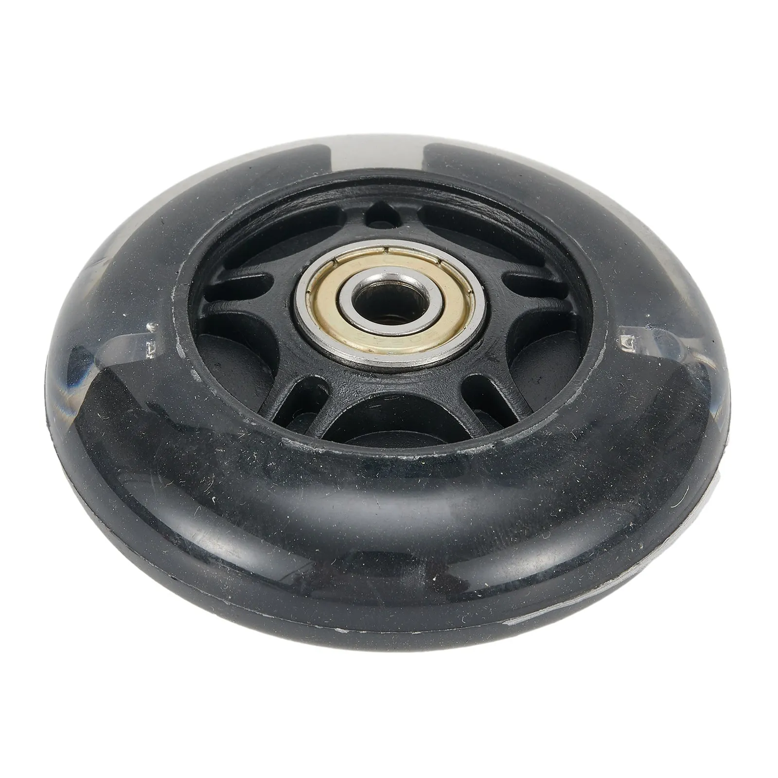 8*2.2CM Electric Scooter LED Flash Wheel Flashing Lights Back Rear Wheel ABED Mini Pulley Flash Wheel E-scooter Mute Wheel