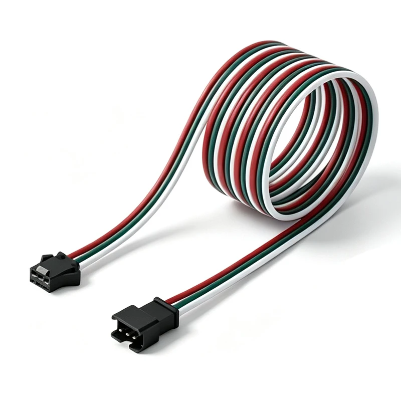 3pin JST SM Conector Cable Socket Male To Female Wire Connector LED Extension Wire For LED Strips Connectors Quick Adapter