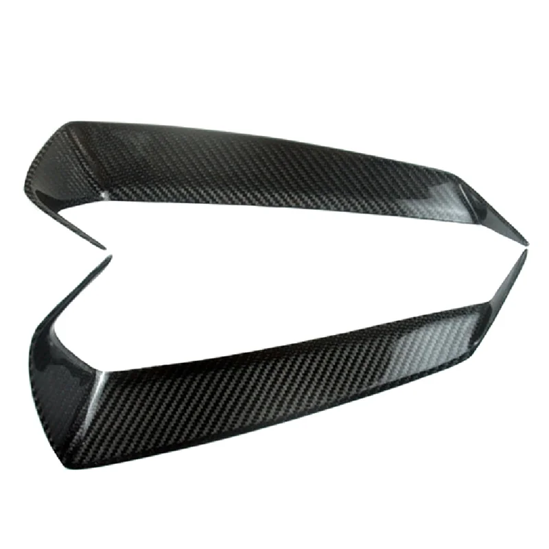 

Автомобильная передняя фара из настоящего углеродного волокна, рамка для бровей, замена крышки для Nissan GTR R35 2008-2016