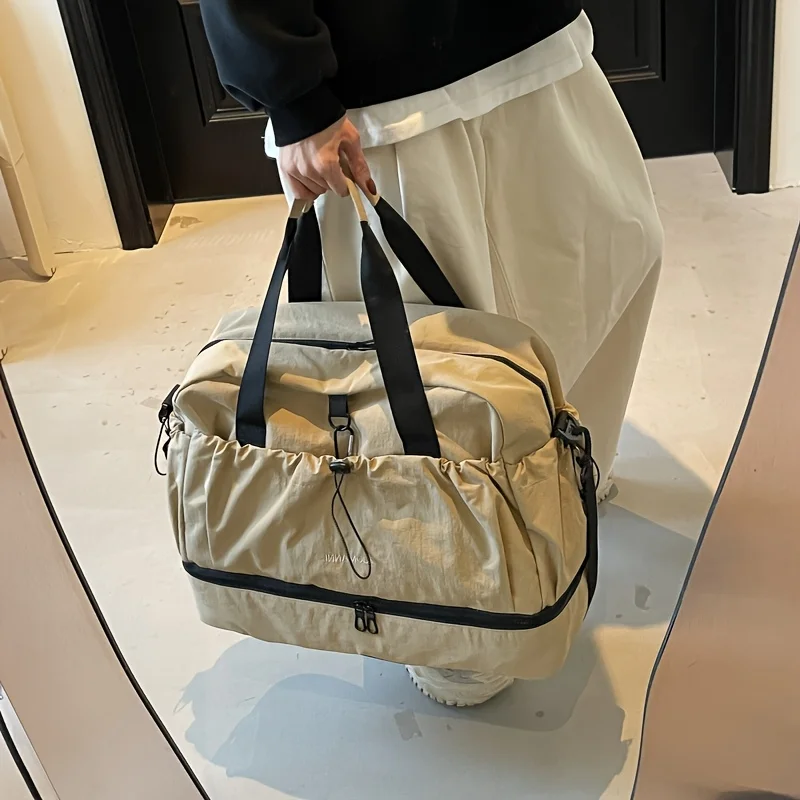 حقيبة سفر كبيرة - واسعة وخفيفة الوزن ومتينة. مع حزام وجيوب قابلة للتعديل. مثالية للسفر والتنقل. #5