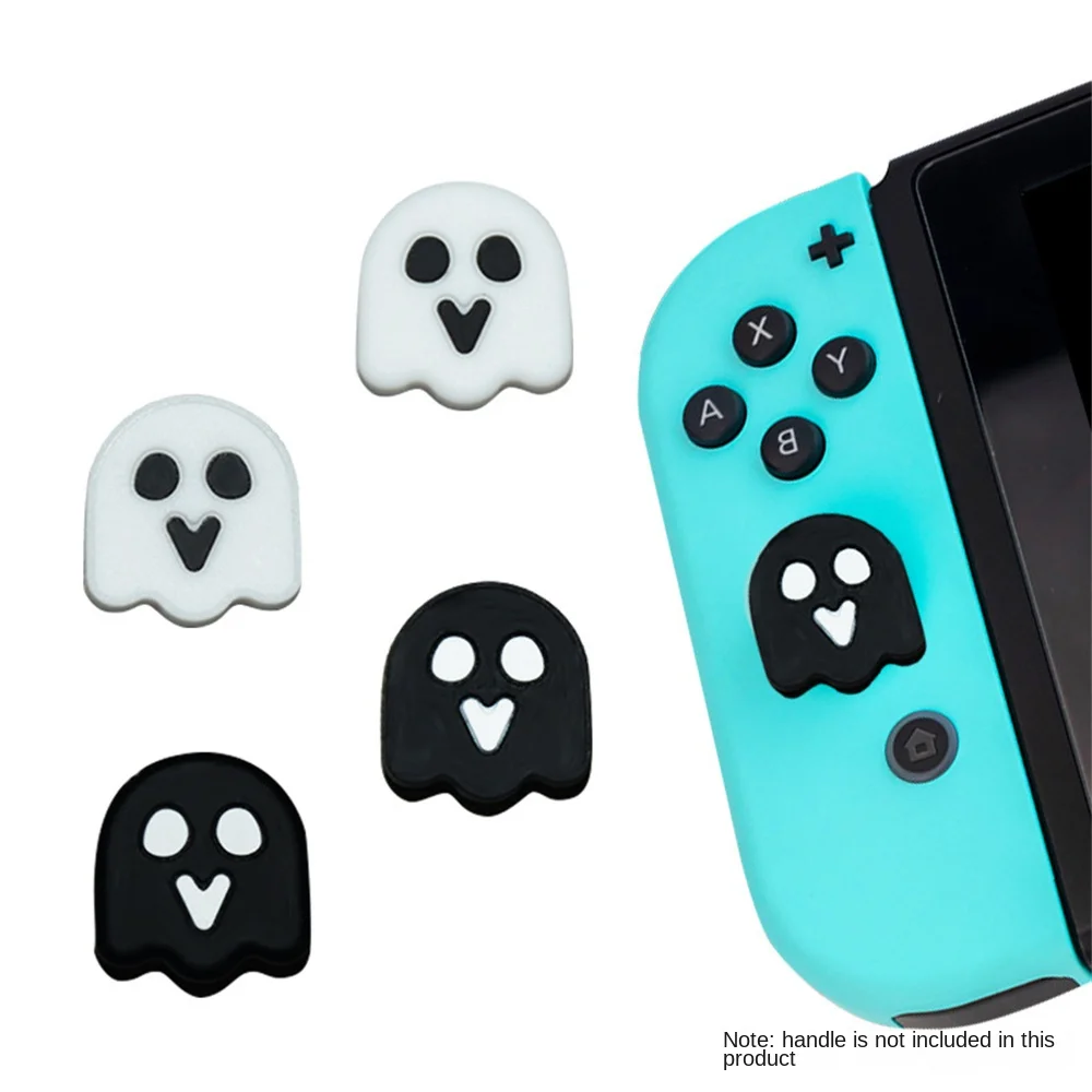 NS Switch Joycon Rocker Thumb Cap Protector cubierta controlador de mango tapas de funda de silicona Joy Con accesorios para Nintendo Switch