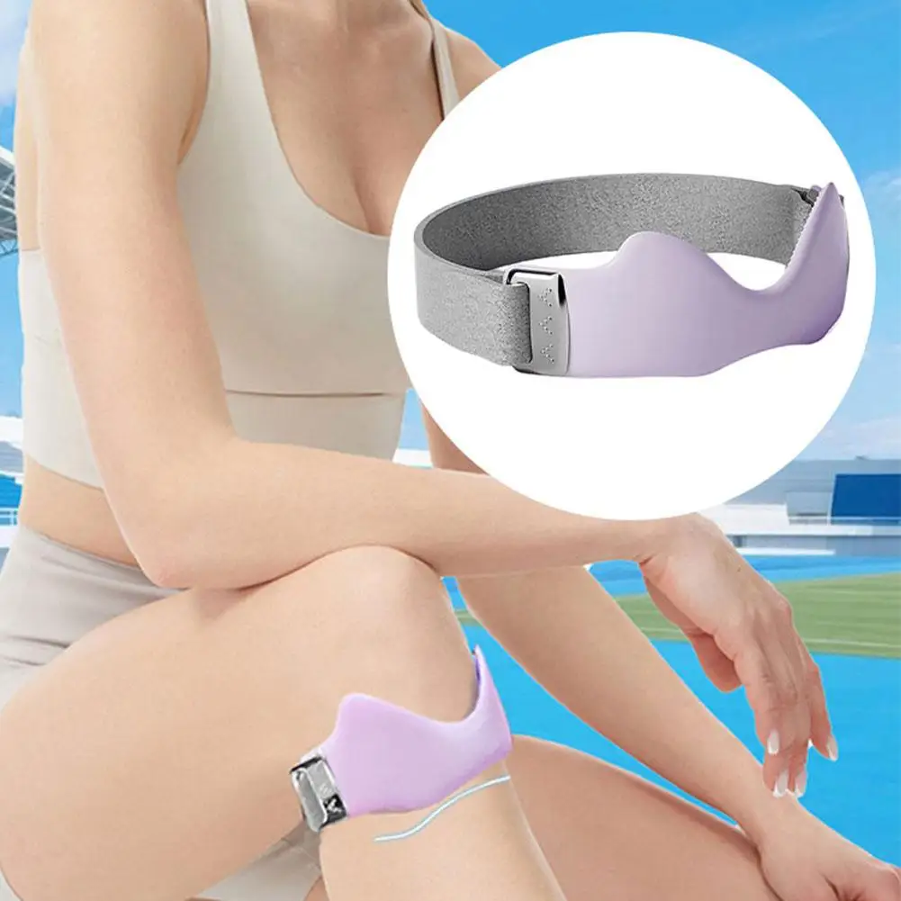 Professional Silicone Knee Brace Patella Support Band Breathable Cushioning Outdoor Running Hiking Fitness Joint Pain Relief
