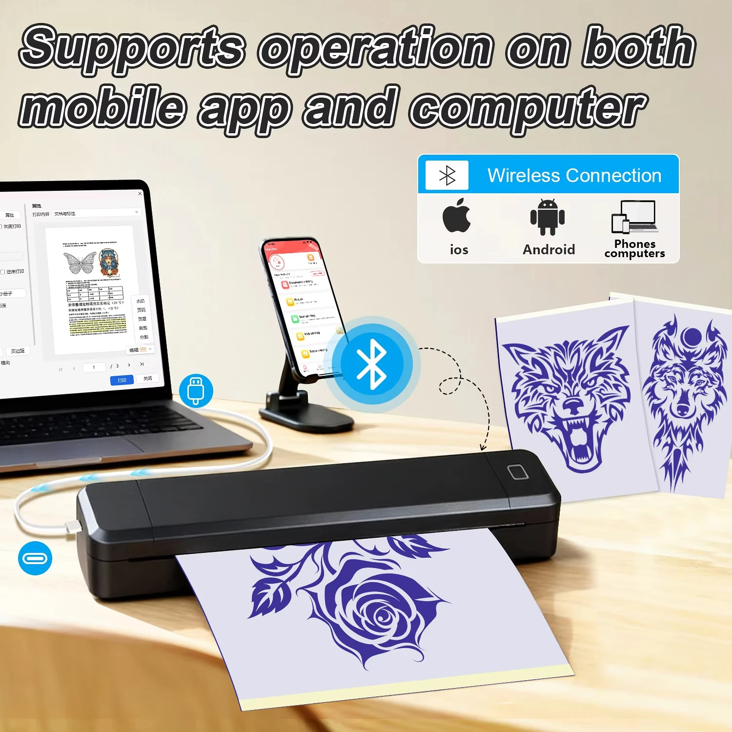 Marklife A4 Termal Dövme Kablo - Commercial Printing Business incelemesi ve fiyatı