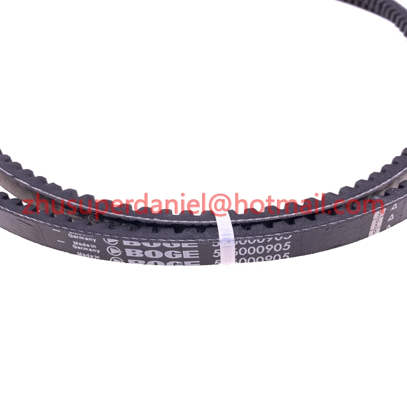 6pcs/lot genuine 586000905P Boge air compressor V-belts driving belts