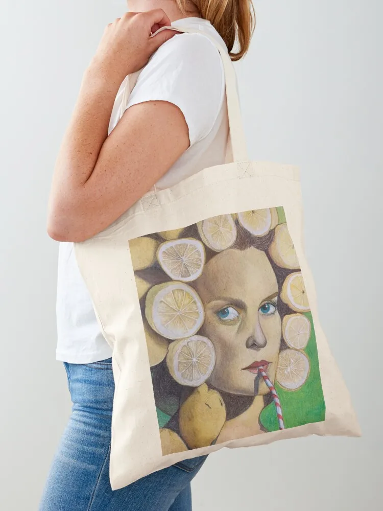 

Lemon lady Tote Bag tote bag woman shopping bag Women's shopper Candy bags