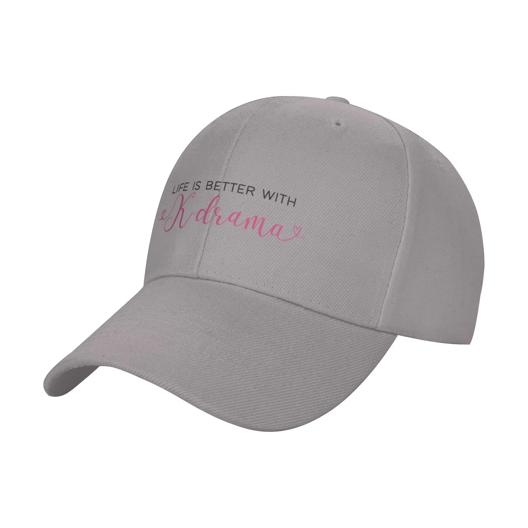 Hot Sale Life Is Better With K-drama Baseball Cap  Vacation Essential Man Hat  Yard Work Man Hat
