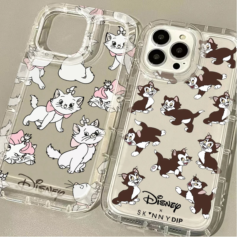 Disney Animal Cute Dog Rabbit Case For iPhone 16 15 14 13 12 11 Pro Max XS X XR 8 7 Plus SE 2020 Shockproof Clear Silicone Cover
