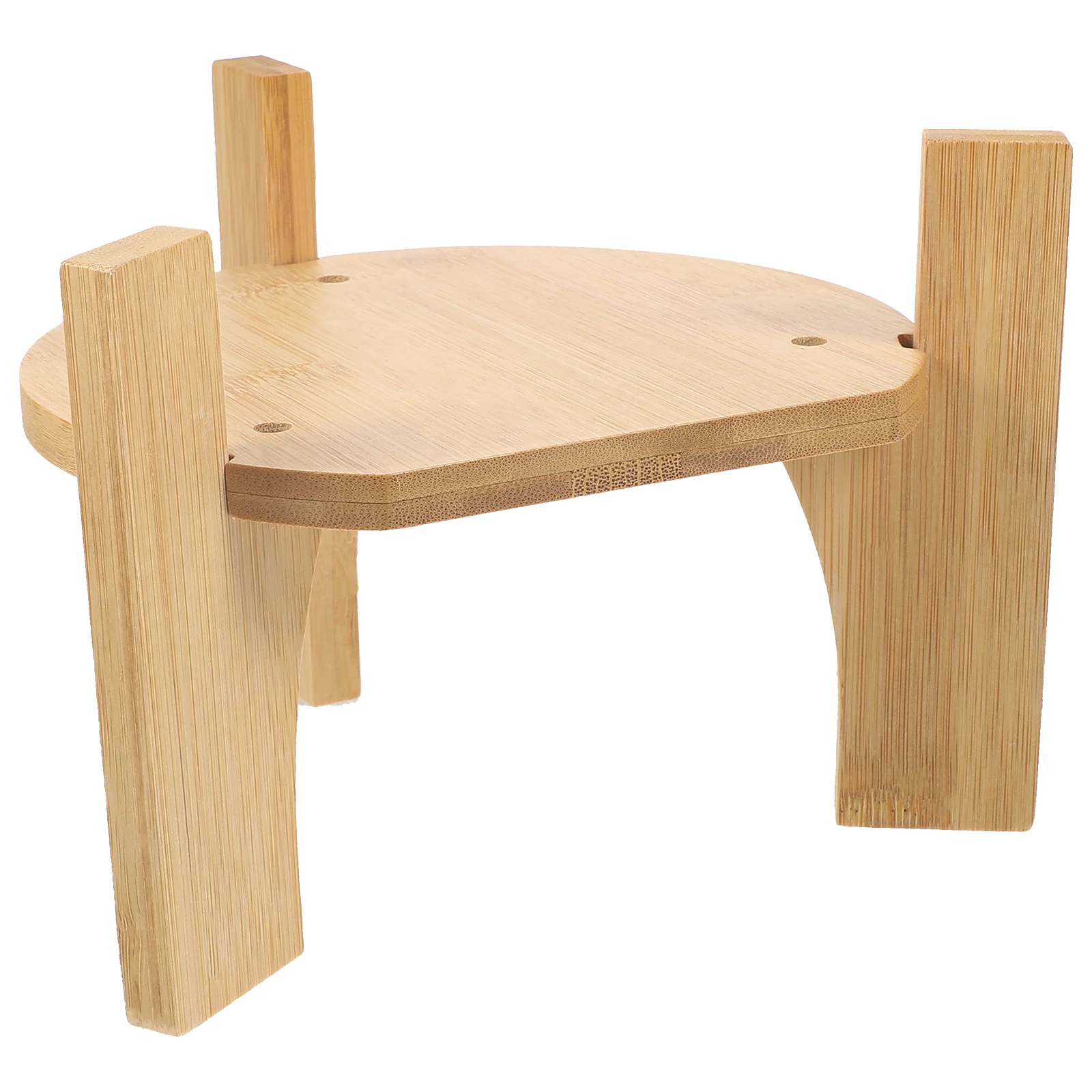 Soporte para frío hervidor de agua, dispensador de bebidas, estante de exhibición, Soportes para plantas, exhibición de botellas de agua, solo Base de madera