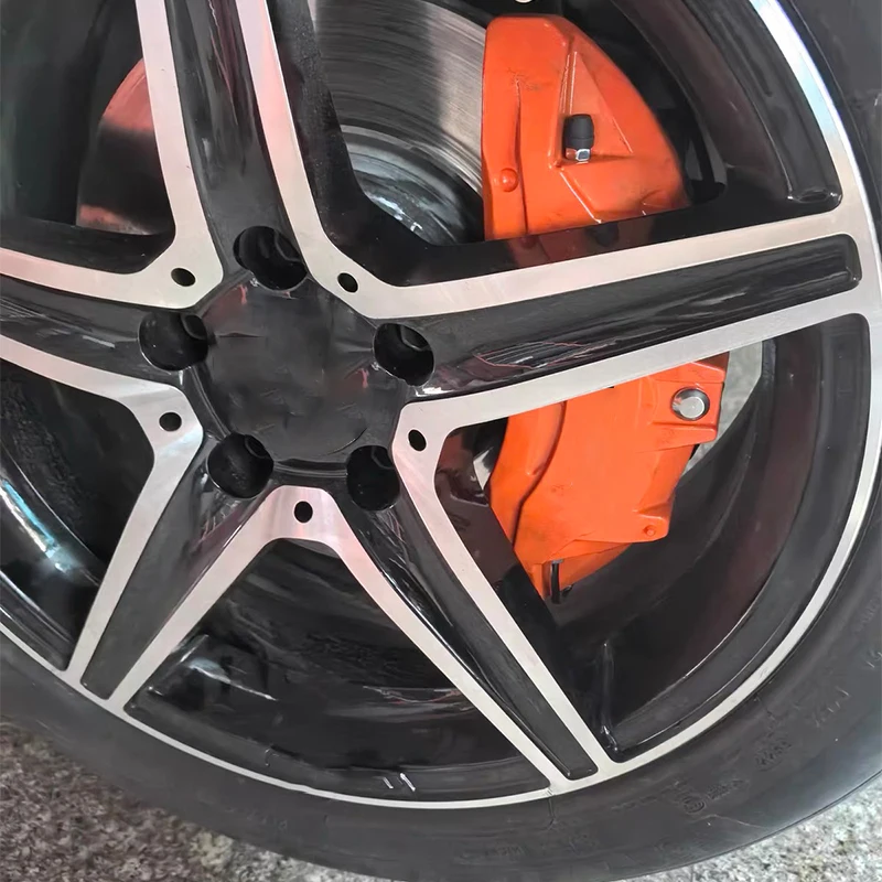 For Mercedes-Benz A-Class 180 W176 AMG 2015 customized car modification accessories for front and rear brake caliper covers view 4