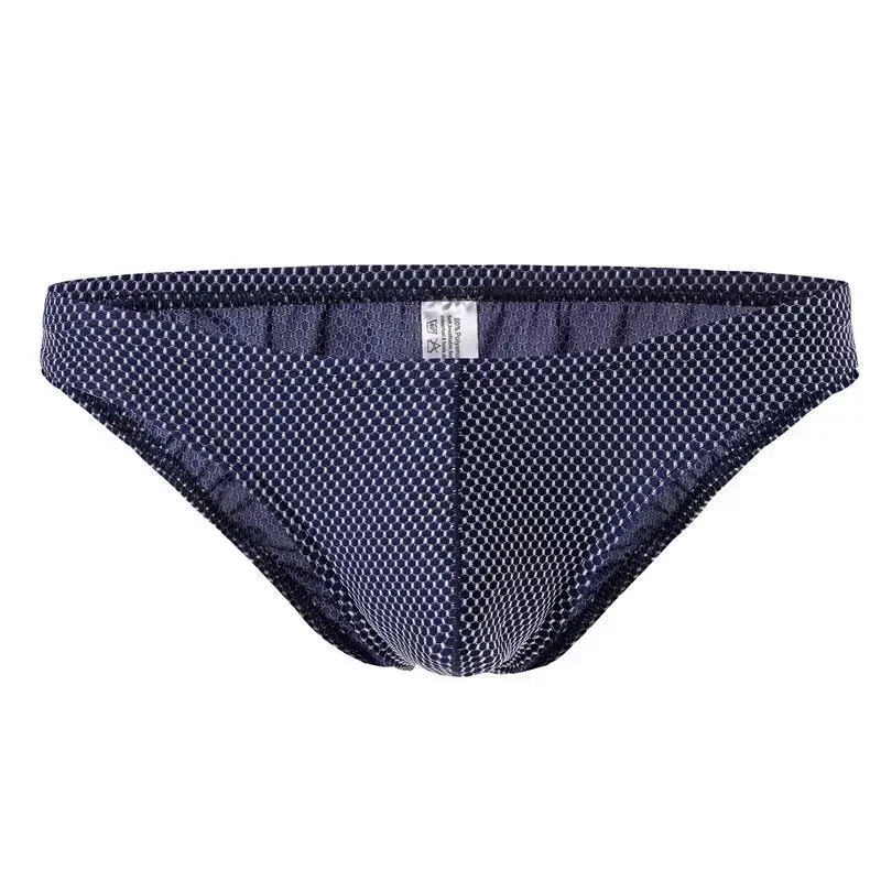 

Mesh Bulge Tanga Briefs for Men 3D U-convex Pouch Ultra-Lightweight Underpants Youth Fashion Comfort Breathable Sports Panties