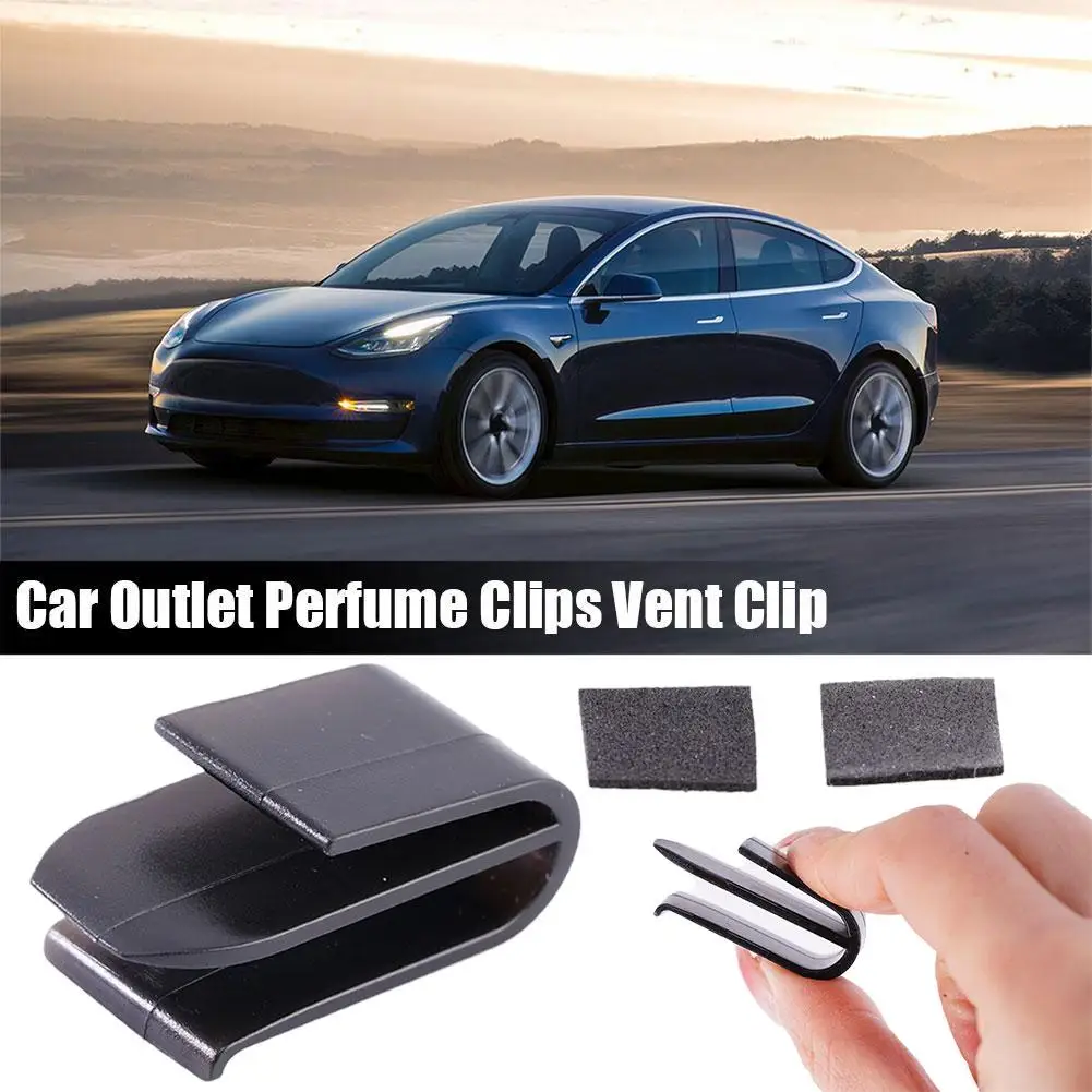 Car Air Freshener Holder Air Vent Clip Refit Trim Accessories Mount Support Bracket Vent Grip Fit for Tesla MODEL Y 