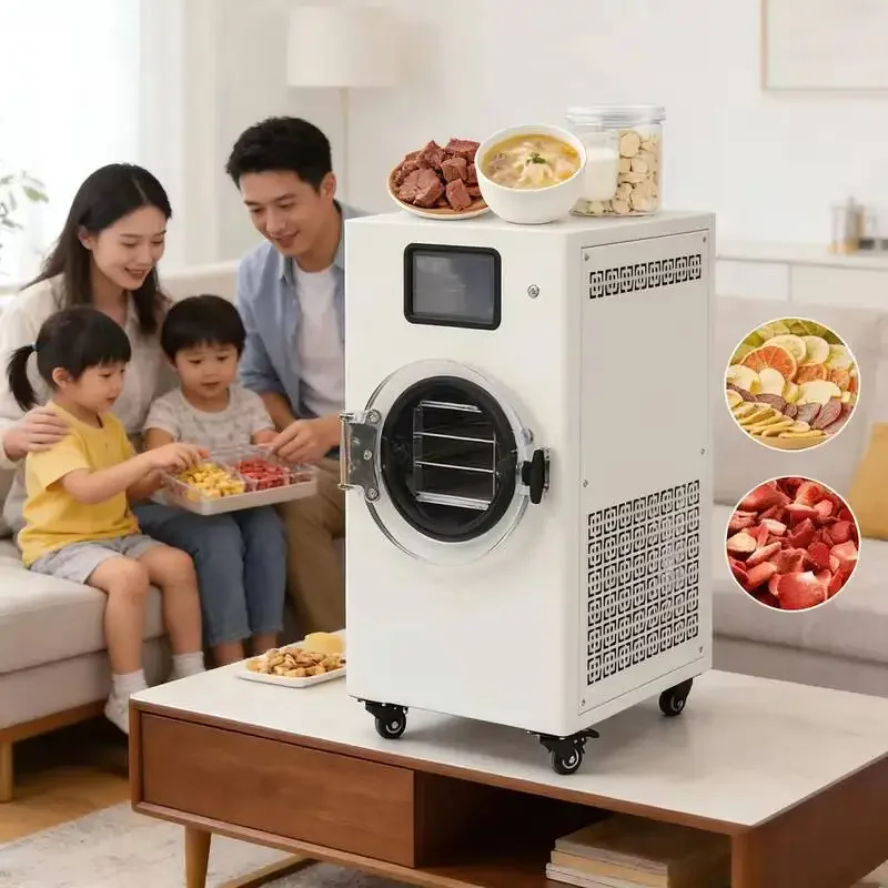 Desidratador Doméstico Pequeno com Controle Inteligente de Temperatura, Equipamento de Secagem com 1 Ano de Garantia