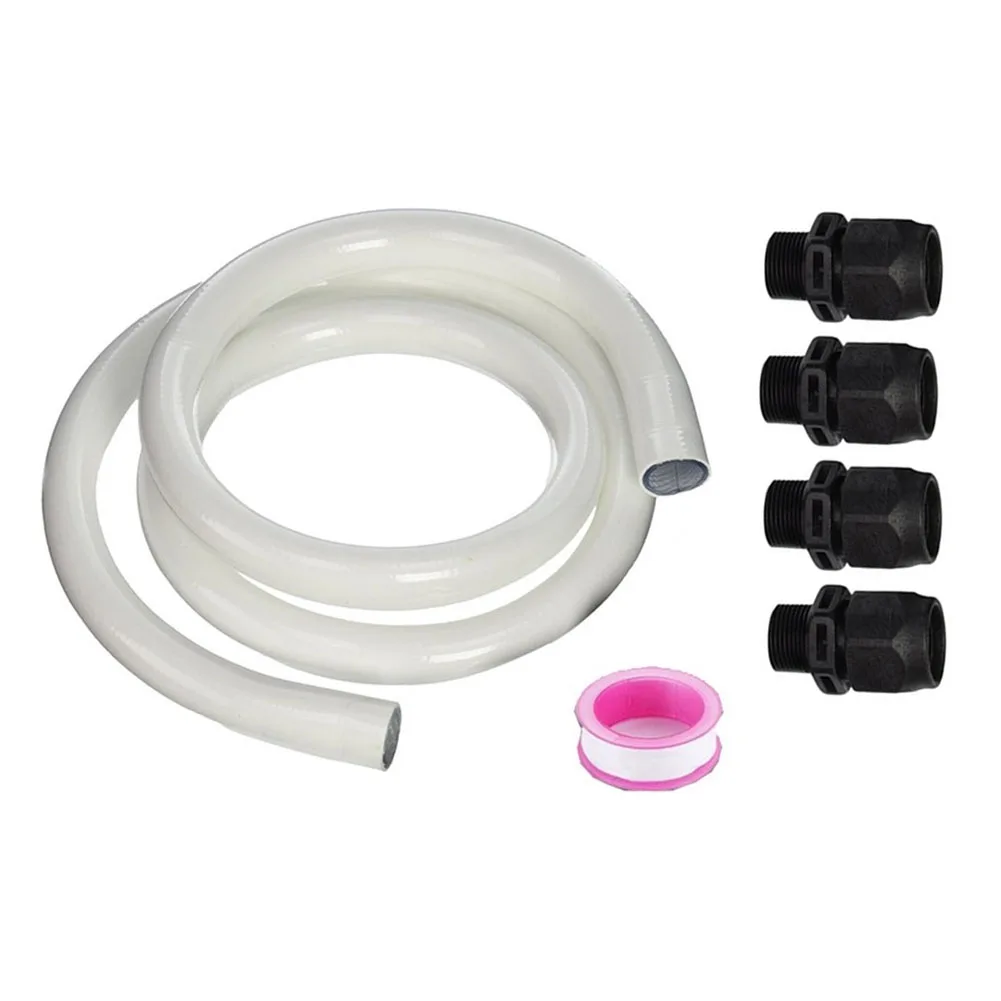 Booster Pump Pool Booster Pump Hose Reliable Operation Long-lasting Performance 6ft Hose Length Reinforced PVC Material
