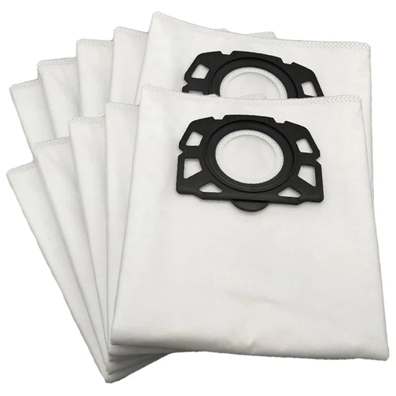 10Pcs Vacuum Cleaner Dust Bags Disposable For Karcher MV4 MV5 MV6 WD4 WD5 WD6