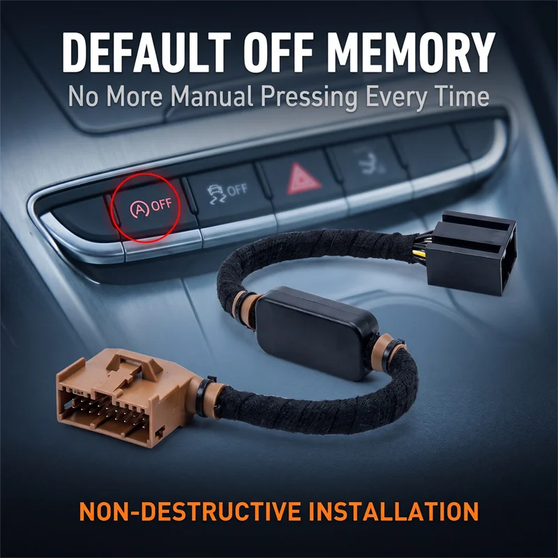 Auto Stop Start Eliminator Engine Off Closer Device Disable Canceller Delete Plug Cable For Audi TT TTS RS FV 8S 2015-2022