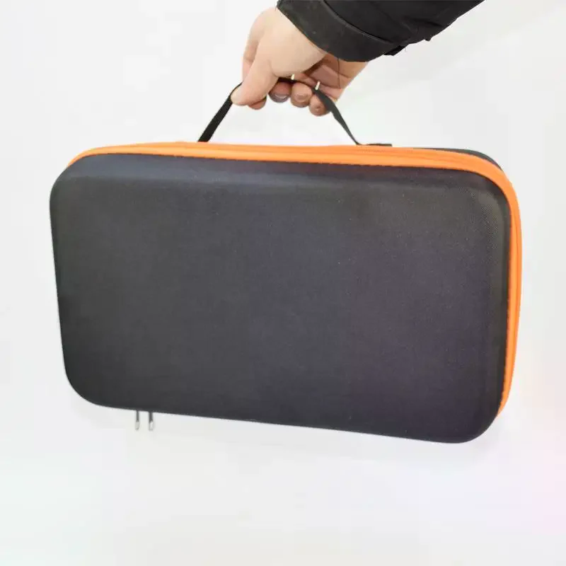 1 個電気ドリル収納袋防水ジッパー閉鎖バッグハード収納ケース軽量トラベルツールケース鋸ハンドツール用