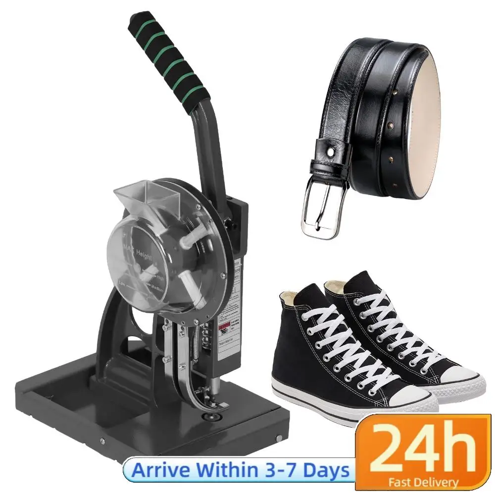 

Полуавтоматический станок для установки люверсов 8 мм, инструмент для пробивки люверсов без кнопок, без комплектующих, для ткани, кожи, баннеров, DIY проектов