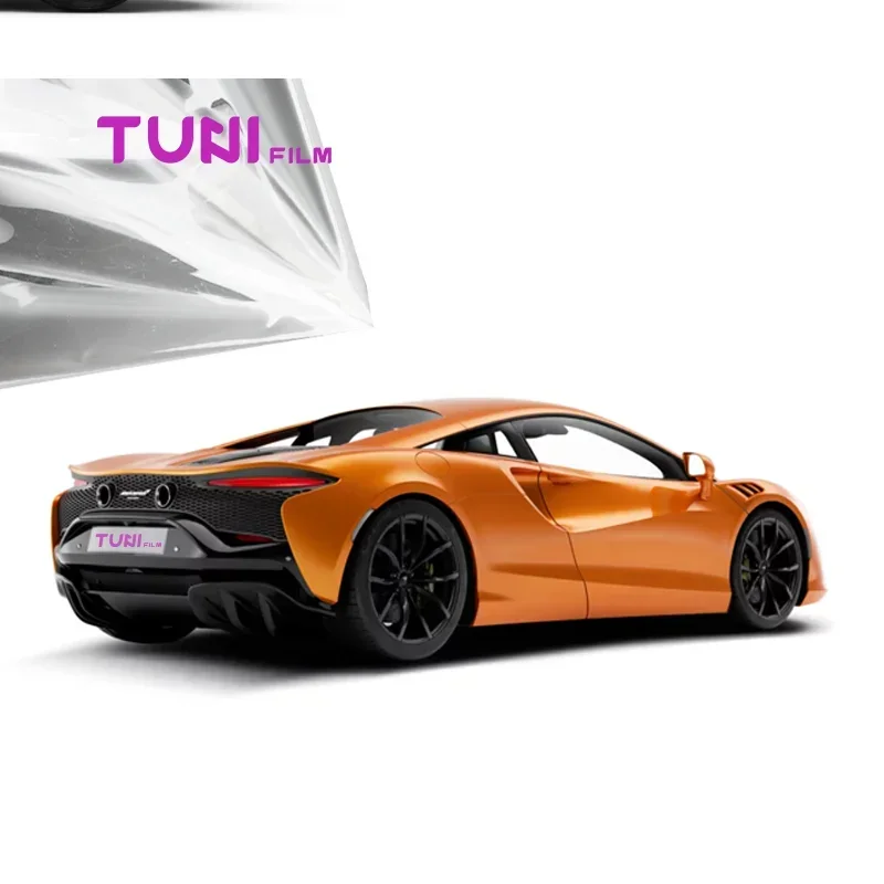2025 Produttore personalizzato Nessuna idrolisi Pellicola protettiva per vernice per auto PPF ad alta trasparenza per la rimozione termica