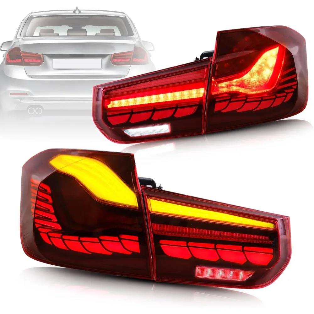 Full OLED Sequential Upgrade Tail Lights Compatible for [ M3 / 3 Series F30 F35 F80 Sedan 6th Gen