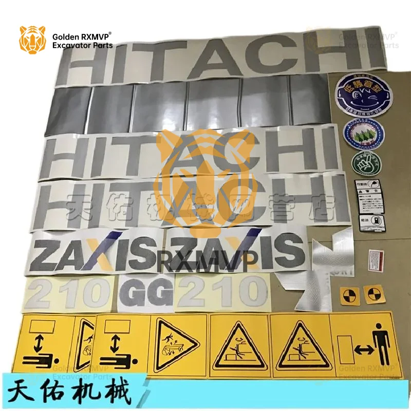 For Hitachi zax200 210 240/250/270/330/360 3 3gStickers for entire car body Excavator Parts