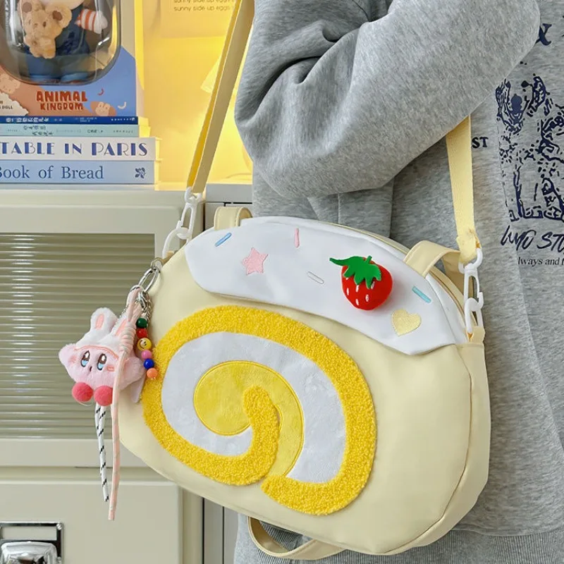 

HAEX Kawaii Dessert Women Tote Bags 2025 Funny Designer Crossbody Shoulder Bag Harajuku Dopamine Casual Daily Light Bolso Mujer