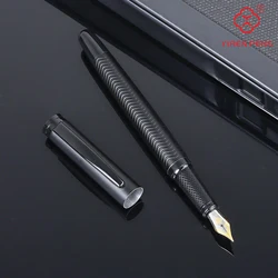 1 Set Professional Business Fountain Pen Set with Smooth Writing - Metal Body, and Business Style,Perfect Gift