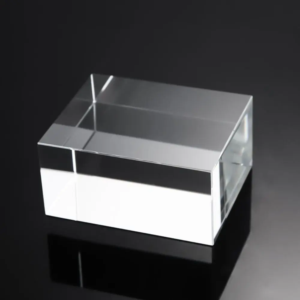 Solid Jewelry Display Riser Stands K9 Crystal Polished Collection Show Holder Stereoscopic Transparent