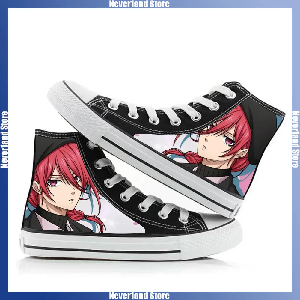 35-44 Rin Itoshi Sae Scarpe di tela Cartoon Isagi Hyoma Stampa Scarpe basse Moda Traspirante Scarpe da ginnastica alte Studenti Regalo