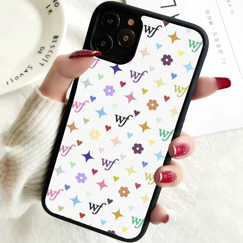 5 5S SE 2020 Phone Cover Case for iPhone 6 6S 7 8 PLUS X XS XR 11 12 13 MINI 14 PRO MAX Rubber Silicone  monogram designs