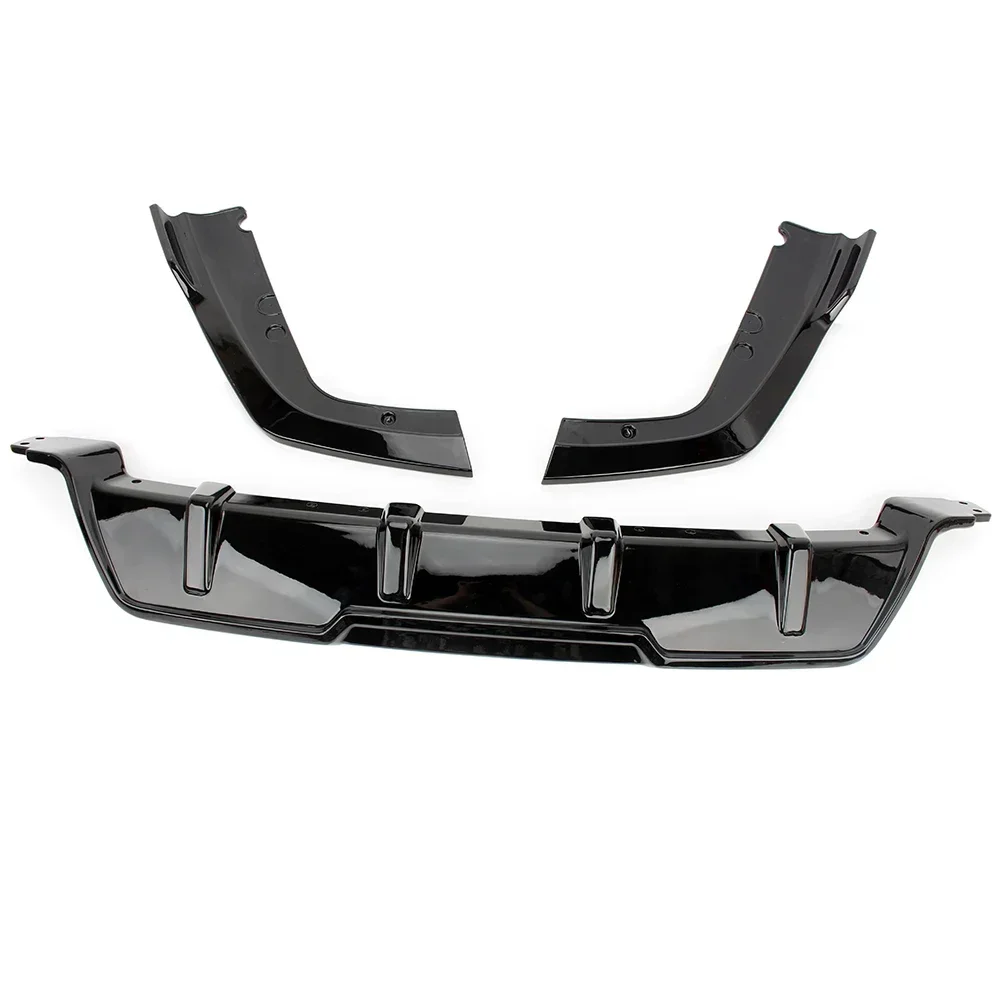 rear Bumper Diffuser Lip For BMW X6 G06 LCI M Sport xDrive30i 40i M60i M50D XDrive30d/X5M 2019-2022