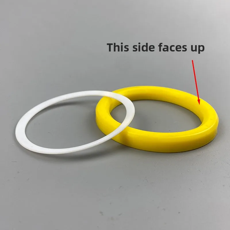 The original for Cafespresso coffee machine's boiling head rubber ring correction handle is centered