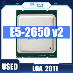 Intel Xeon-processor E5-2650 V2 E5 2650 V2 CPU 2.6 LGA 2011 SR1A8 Octa Core Desktopprocessor e5 2650V2