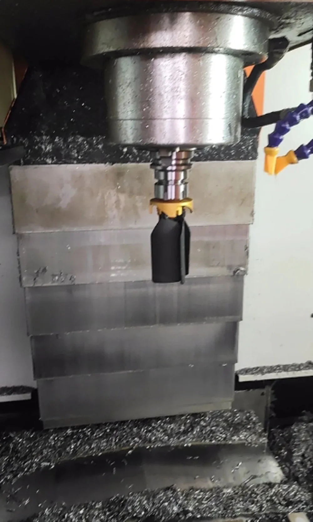 Drehmaschinen-Zubehör CNC-Späne-Reiniger 190L 260L Späne-Entferner Gebläse BT HSK Halter Werkbank Maschinenwerkzeug Schrottlüfterblatt – Detail 19