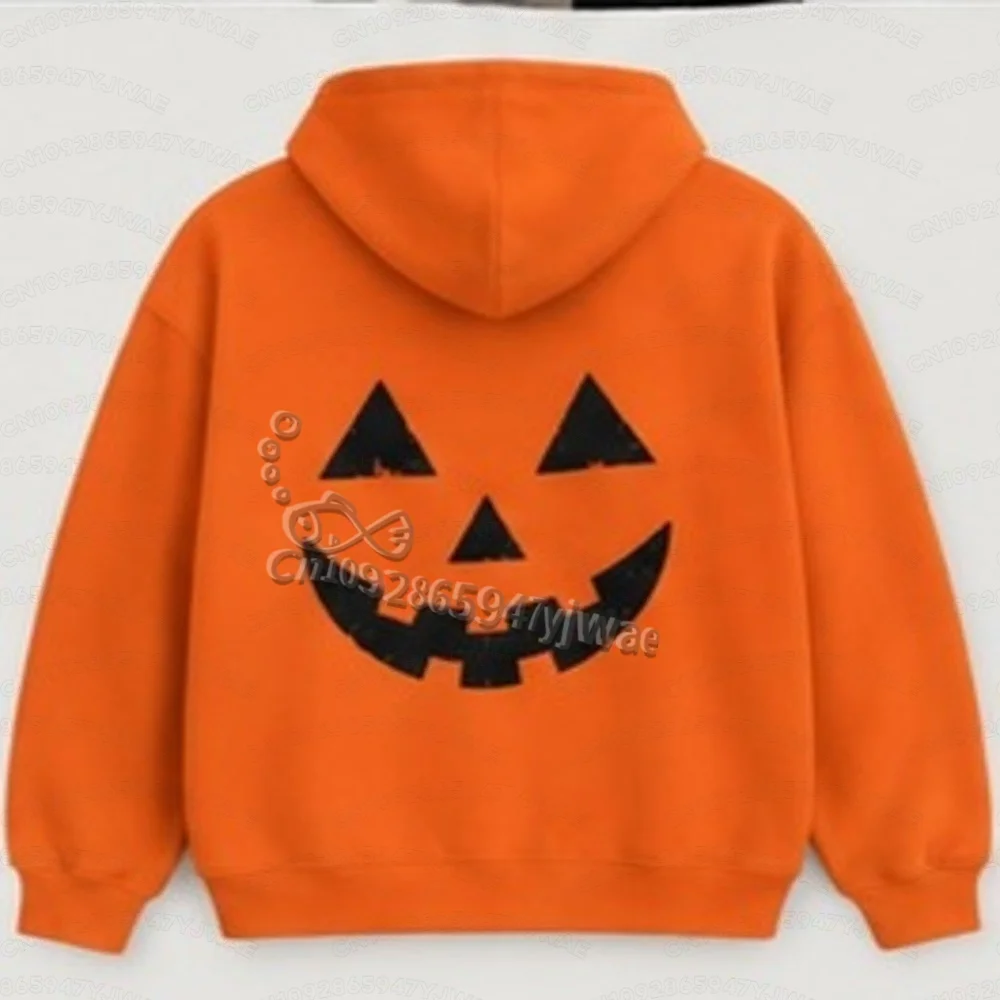 2026 Halloween Men Hoodies Men's Women Couple 3d Prints Halloween Pumpkin Graphic Sweatshirt Long Sleeve Tops Street Men Hoodies