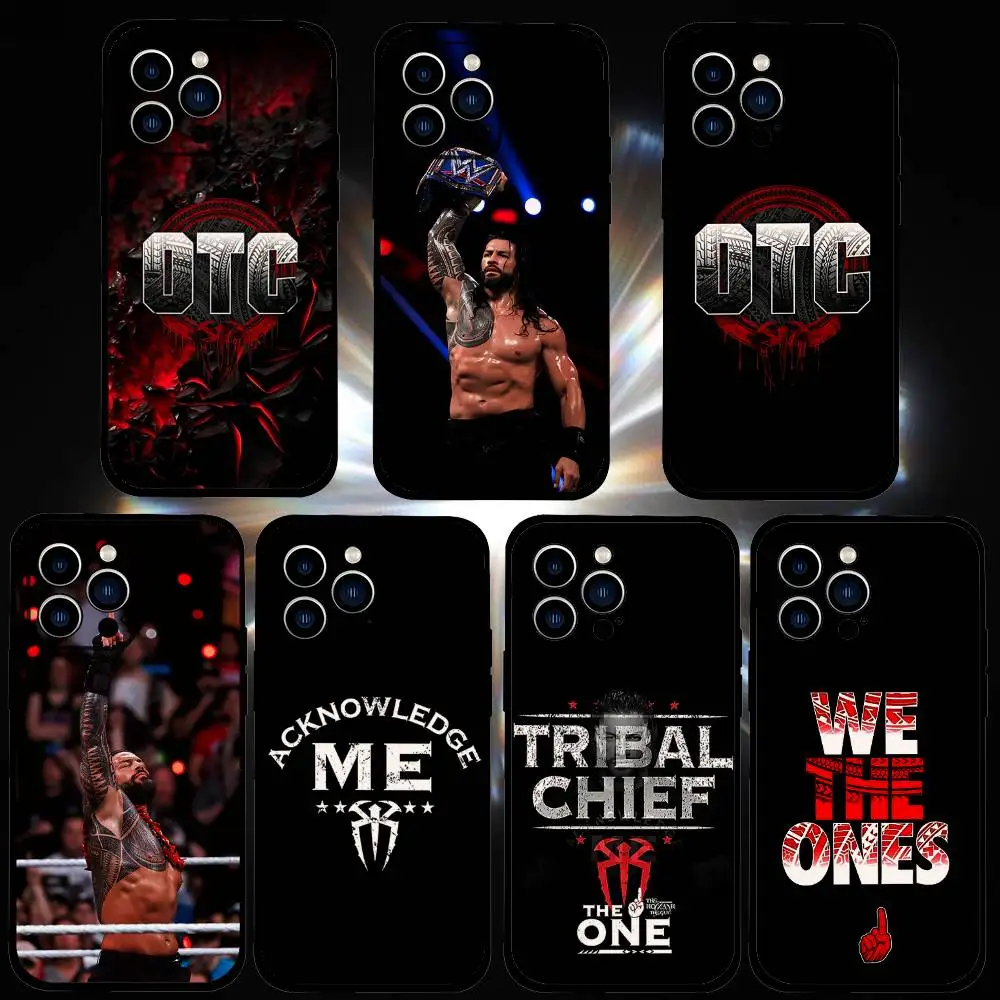 Funda para Teléfono Cool-R-Roman Reigns para iPhone 17 15 Pro Max 14 Pro 12 11 13 Mini X XR XS 16 Plus SE